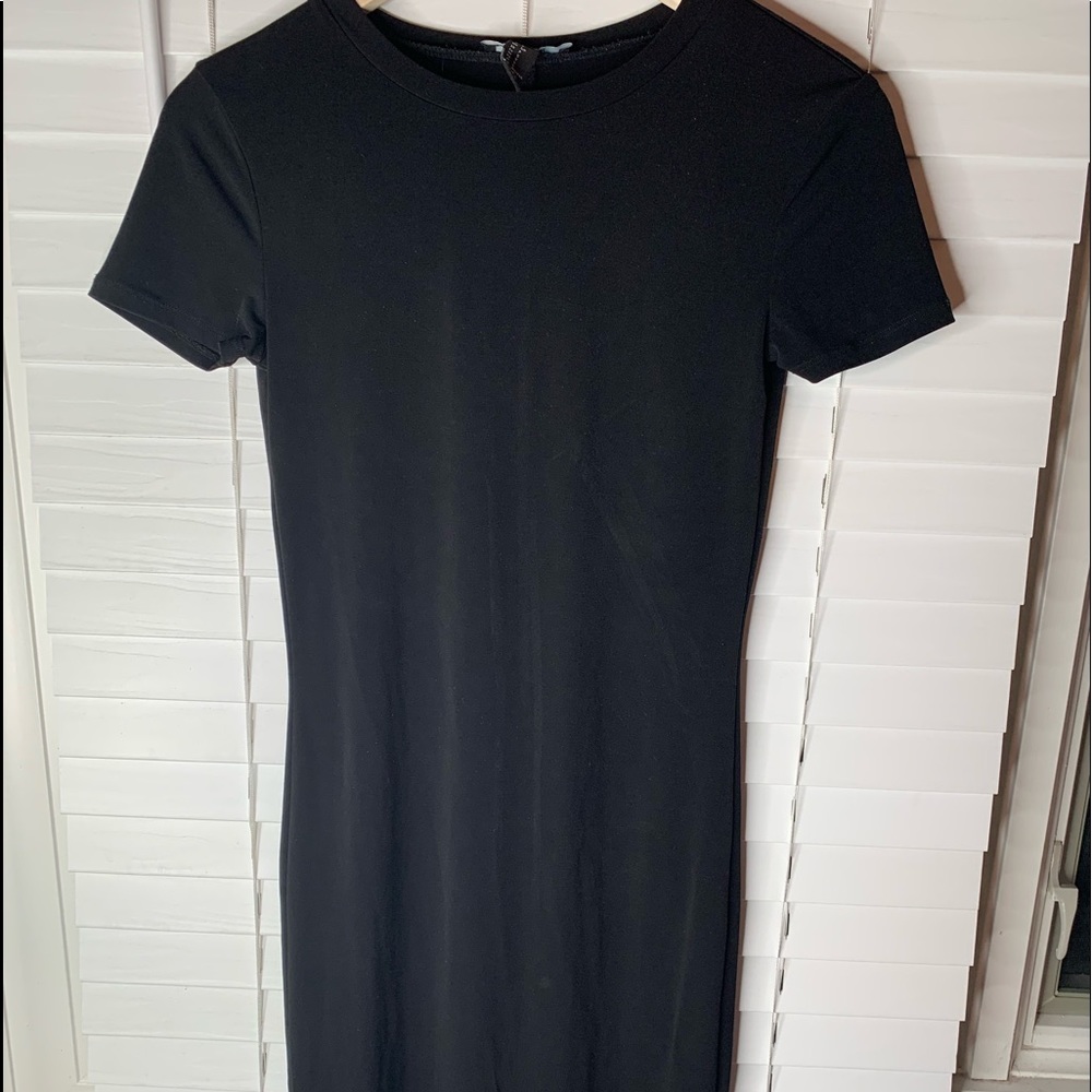 Black long dress